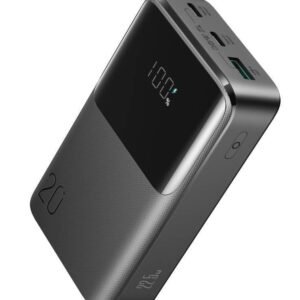 joyroom-201 JOYROOM JR-QP192 Mini 22.5W Star Series Digital Display Fast Charging Power Bank 20,000mAh (Black) product image