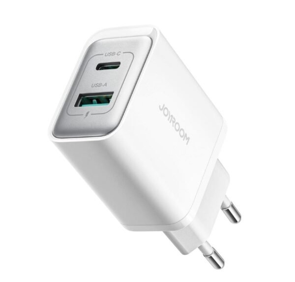 JOYROOM JR-TCF15 30W USB-C and USB-A Dual-Port Fast Charger (EU Plug) supplier product image