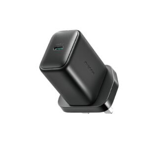 joyroom-jr-tcf23-25w-pd-charger-uk-black JOYROOM JR-TCF23 25W USB-C PD charger black UK Type-G plug