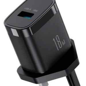 joyroom-jr-tf4-18w-usb-a-fast-charger-uk-black JOYROOM JR-TF4 18W charger black UK Type-G