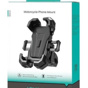 JOYROOM JR-ZS598 Four-Link Shock-Absorbing Cycling Phone Mount (Black) supplier product image