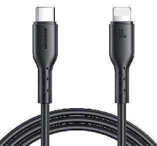JOYROOM SA26-CL3 USB-C to Lightning cable in black